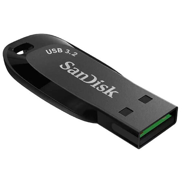 USB ფლეშ მეხსიერება SanDisk SDCZ410A-064G-F46 Ultra Shift, 64GB, USB 3.2, Flash Memory, Black