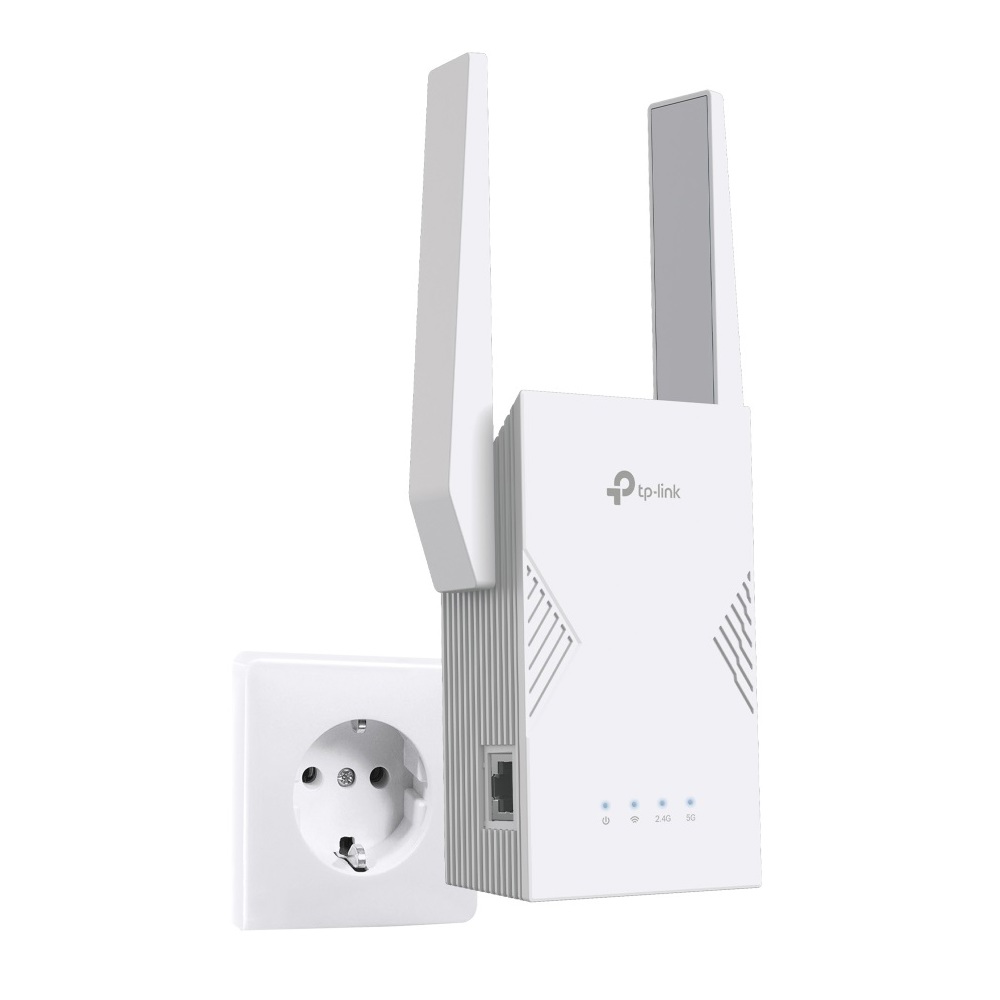 Dual-Band Wi-Fi 7 Range Extender TP-Link RE225BE BE3600, White