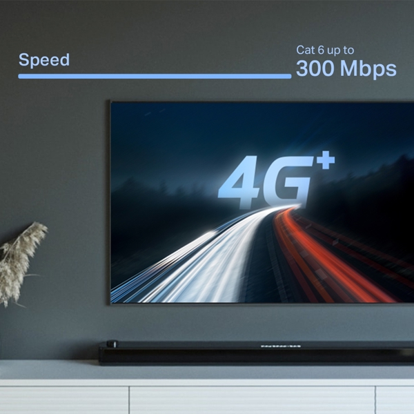 Whole Home Mesh Wi-Fi 6 Gateway TP-link Deco X10-4G(1-pack) 4G+AX1500, 1201Mbps, White