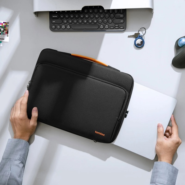 ნოუთბუქის ჩანთა Tomtoc A14C2D1 Defender A14, 13", Laptop Bag, Black