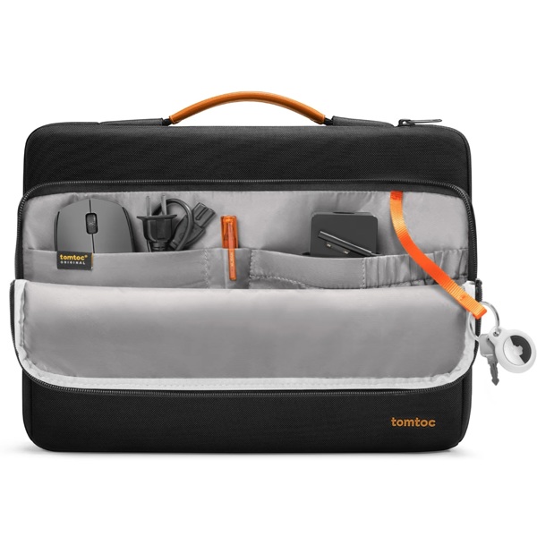 ნოუთბუქის ჩანთა Tomtoc A14C2D1 Defender A14, 13", Laptop Bag, Black