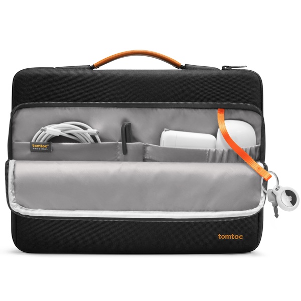 ნოუთბუქის ჩანთა Tomtoc A14D2D1 Defender A14, 14", Laptop Bag, Black