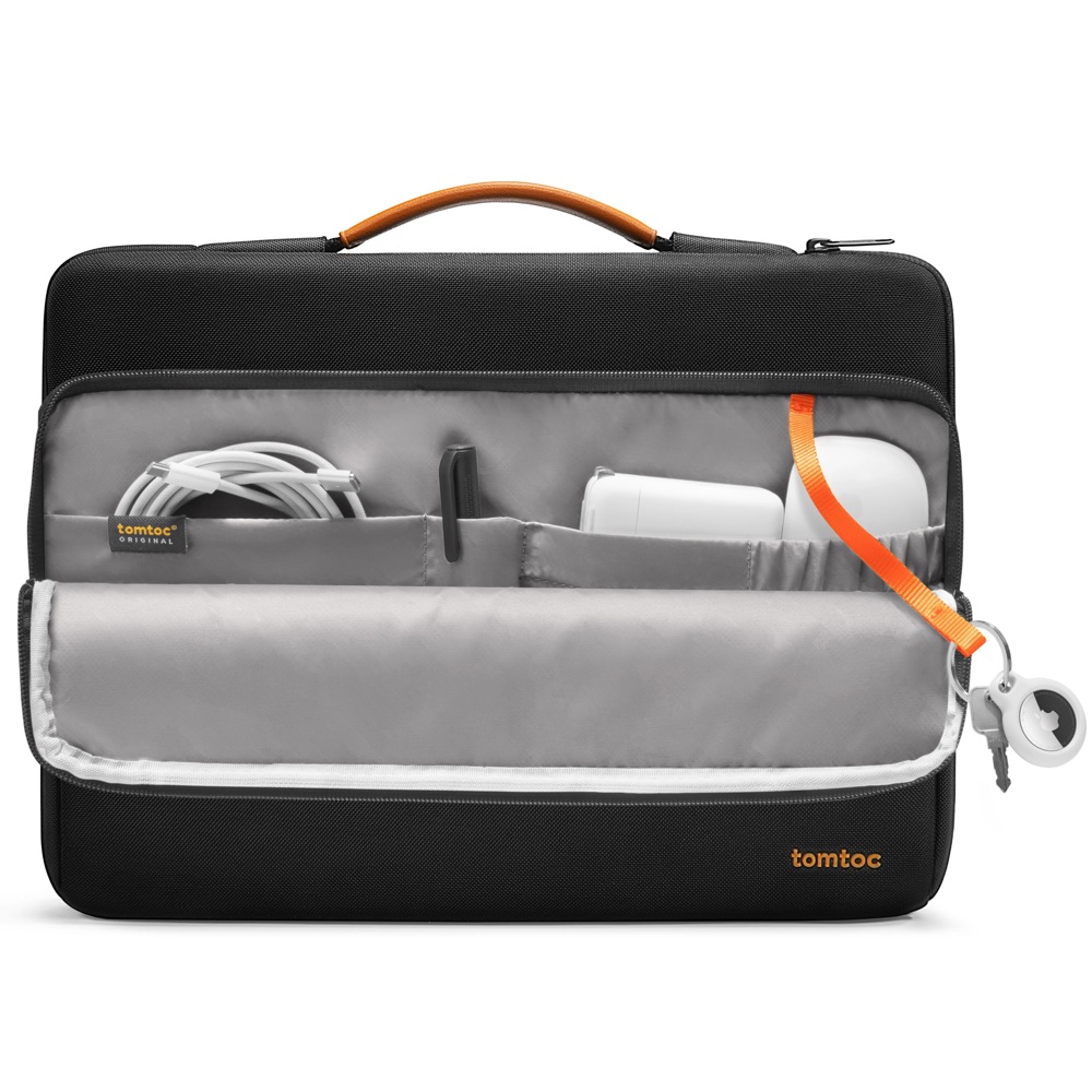 ნოუთბუქის ჩანთა Tomtoc A14D2D1 Defender A14, 14", Laptop Bag, Black