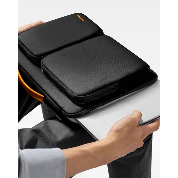 ნოუთბუქის ჩანთა Tomtoc A42E1D1 Defender A42, 15", Laptop Bag, Black