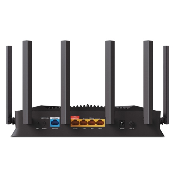 Dual-Band Wi-Fi 7 Gaming Router TP-Link ARCHER GE400 BE6500, 5765Mbps, Black