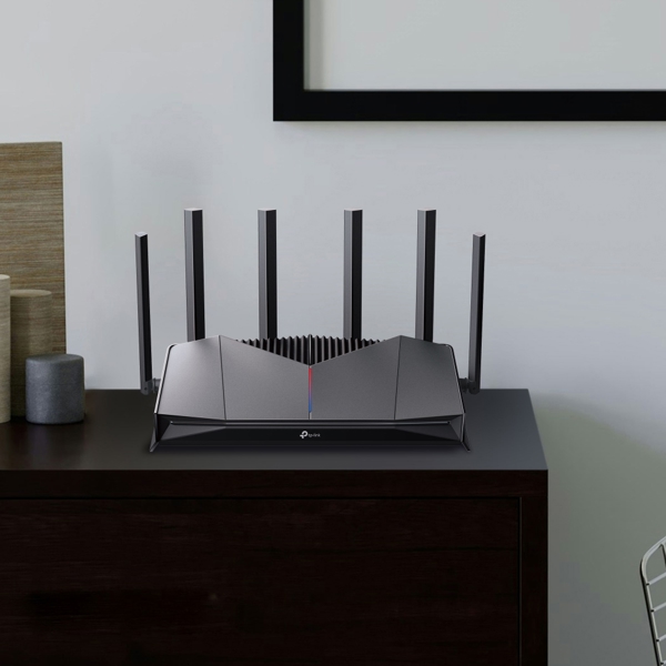 Dual-Band Wi-Fi 7 Gaming Router TP-Link ARCHER GE400 BE6500, 5765Mbps, Black