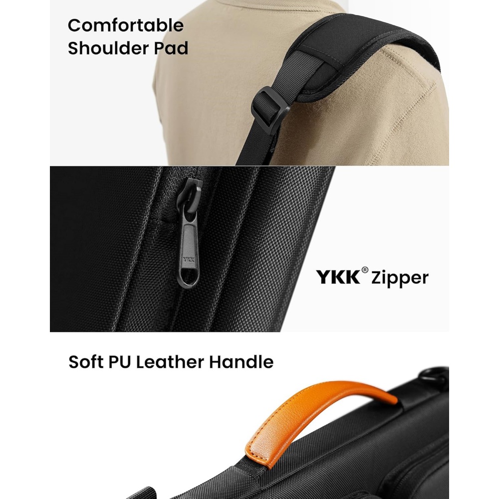 ნოუთბუქის ჩანთა Tomtoc A42F2D1 Defender A42, 16", Laptop Bag, Black