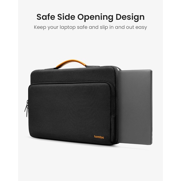 ნოუთბუქის ჩანთა Tomtoc A14D3D1 Defender A14, 14", Laptop Bag, Black