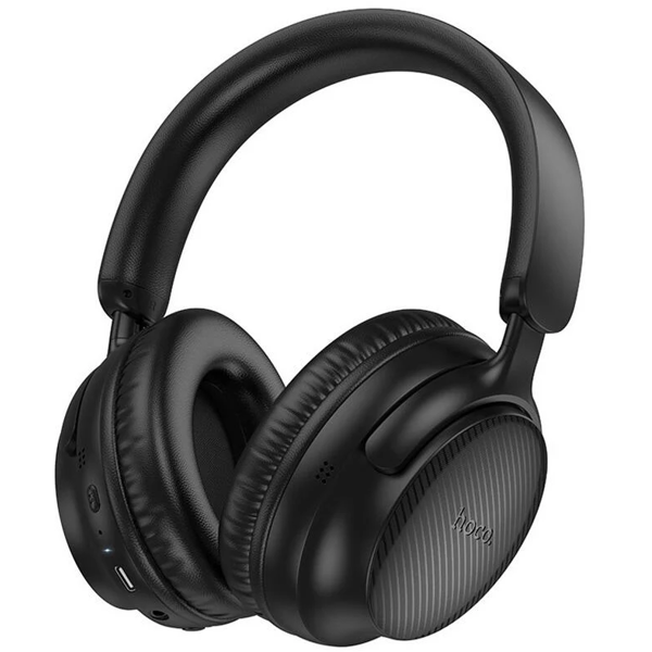 Headset Hoco 6942007646574 W53 Tone, Wireless, Bluetooth, AUX, Black