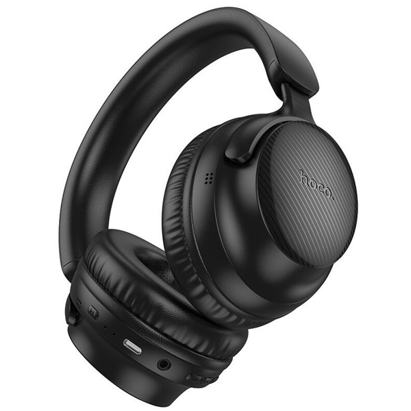 Headset Hoco 6942007646574 W53 Tone, Wireless, Bluetooth, AUX, Black