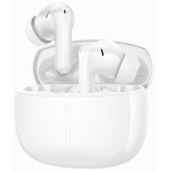 Earbuds Hoco 6942007667845 EQ34 Plus Rima, Wireless, Bluetooth, White