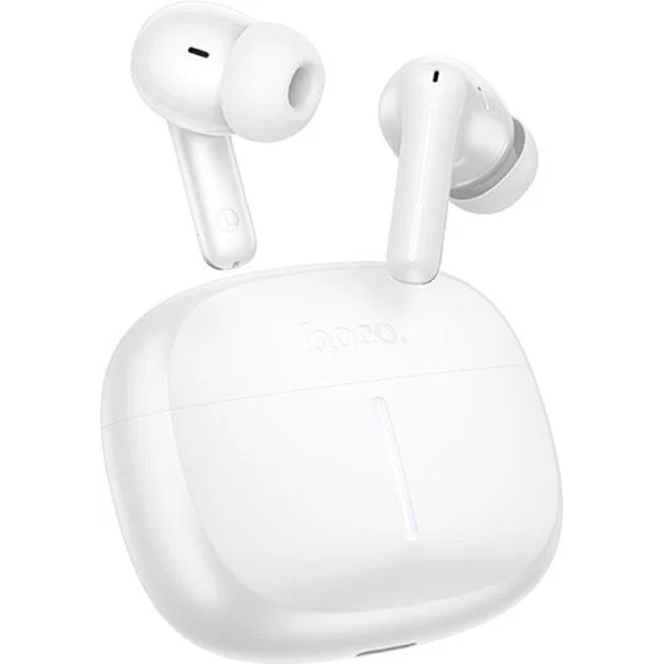 Earbuds Hoco 6942007667845 EQ34 Plus Rima, Wireless, Bluetooth, White