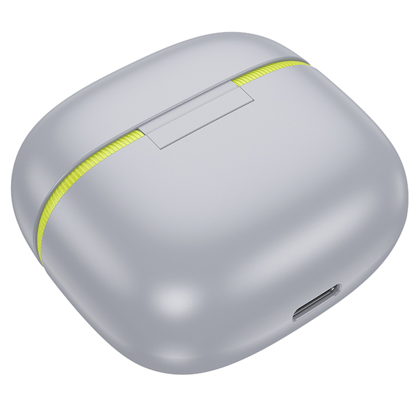 Earbuds Hoco 6942007662673 EQ28 Bird, Wireless, Bluetooth, Light Gray