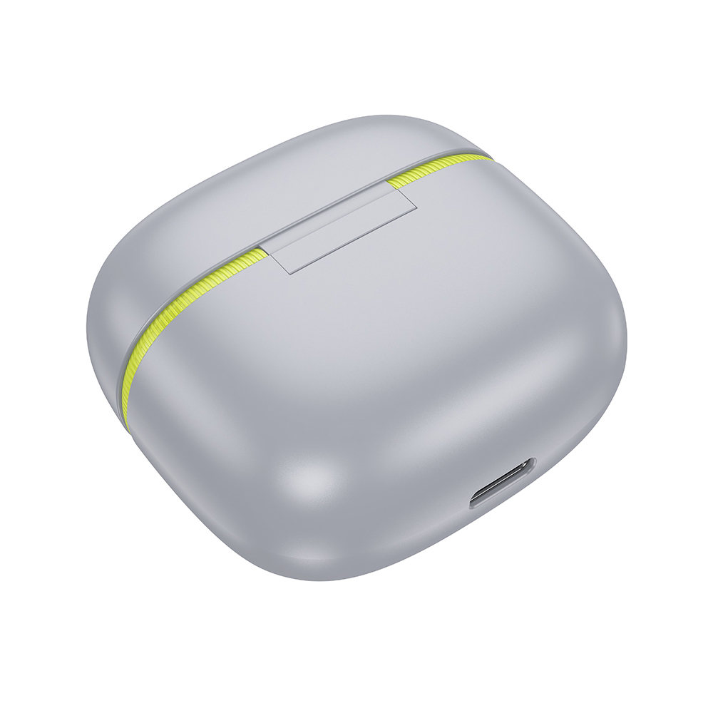 Earbuds Hoco 6942007662673 EQ28 Bird, Wireless, Bluetooth, Light Gray