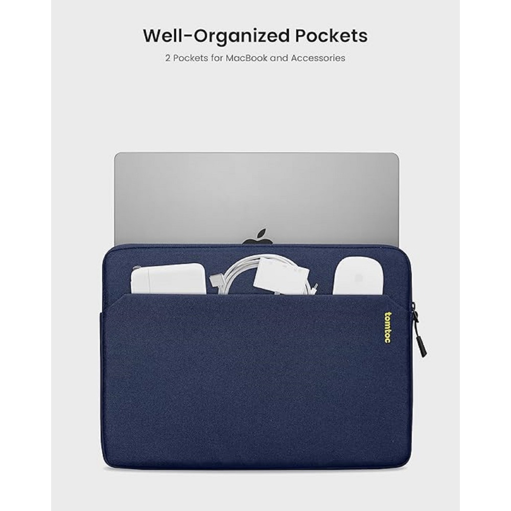 ნოუთბუქის ჩანთა Tomtoc A18E3B2 Light A18, 15", Laptop Sleeve, Blue