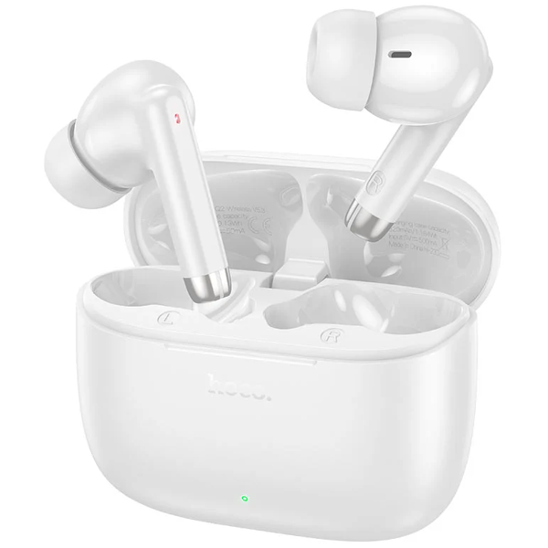 Earbuds Hoco 6931474798534 EQ2 Thought, Wireless, Bluetooth, White
