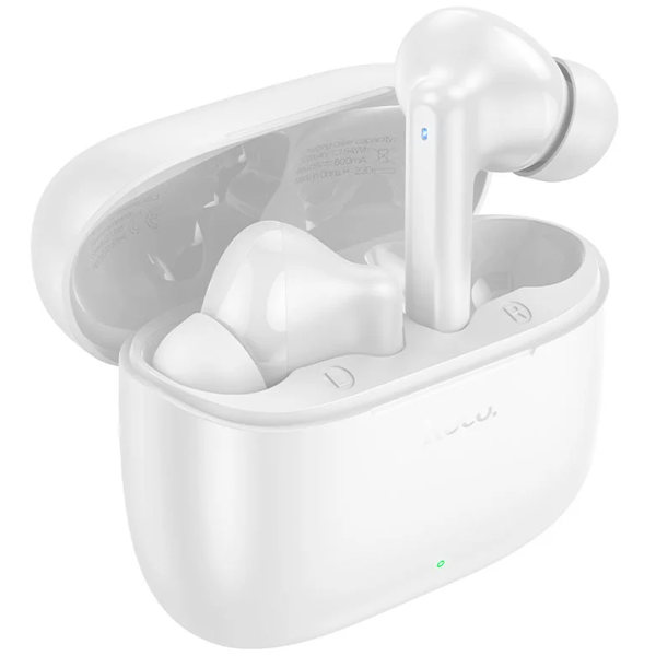 Earbuds Hoco 6931474798534 EQ2 Thought, Wireless, Bluetooth, White