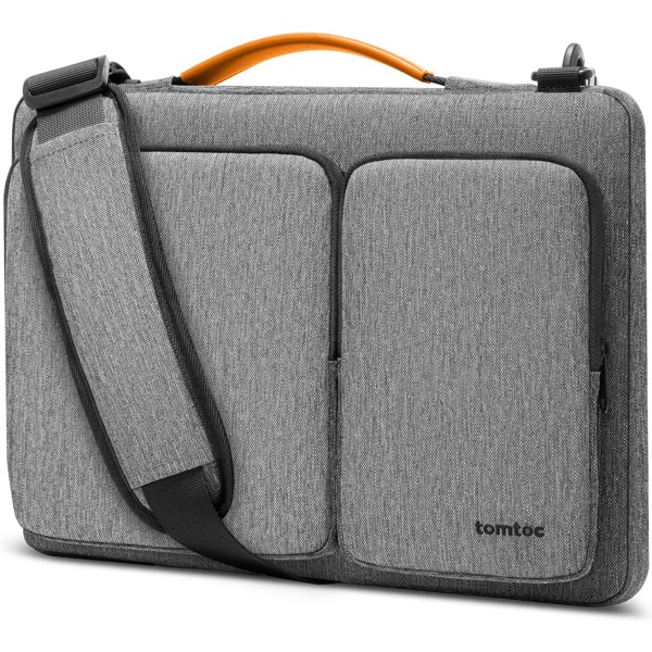 ნოუთბუქის ჩანთა Tomtoc A42E1G3 Defender A42, 15", Laptop Bag, Grey