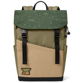 ნოუთბუქის ჩანთა Tomtoc T64M1T1GC Slash T64, 15", Laptop Backpack, Green