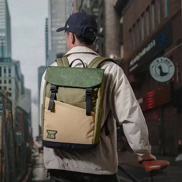 ნოუთბუქის ჩანთა Tomtoc T64M1T1GC Slash T64, 15", Laptop Backpack, Green