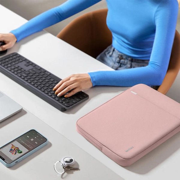 ნოუთბუქის ჩანთა Tomtoc A13C2P1 Defender A13, 13", Laptop Sleeve, Pink