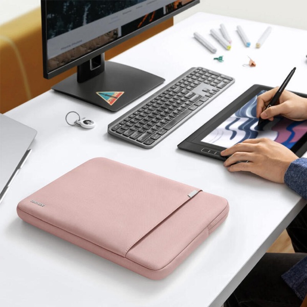ნოუთბუქის ჩანთა Tomtoc A13C2P1 Defender A13, 13", Laptop Sleeve, Pink