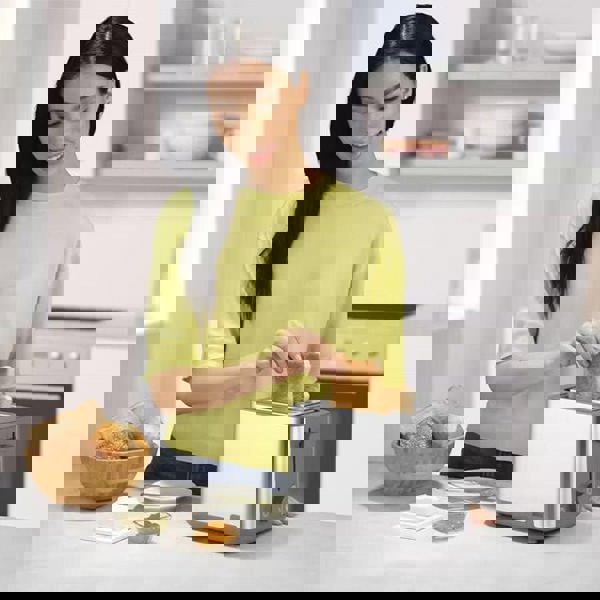 Toaster Braun HT1510GY, 900W, Silver