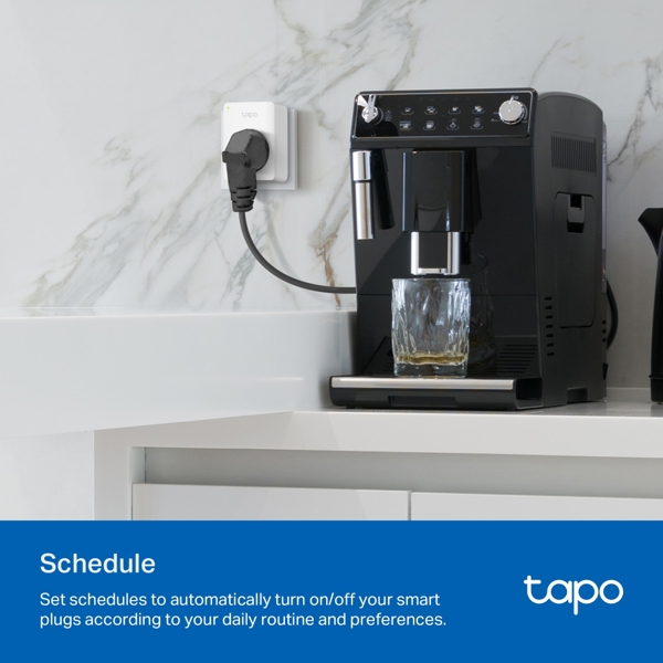 Mini Smart Wi-Fi Plug TP-Link TAPO P110M, White