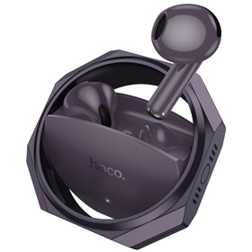 Earbuds Hoco 6942007633284 EW70 Glory, Wireless, Bluetooth, Purple/Black