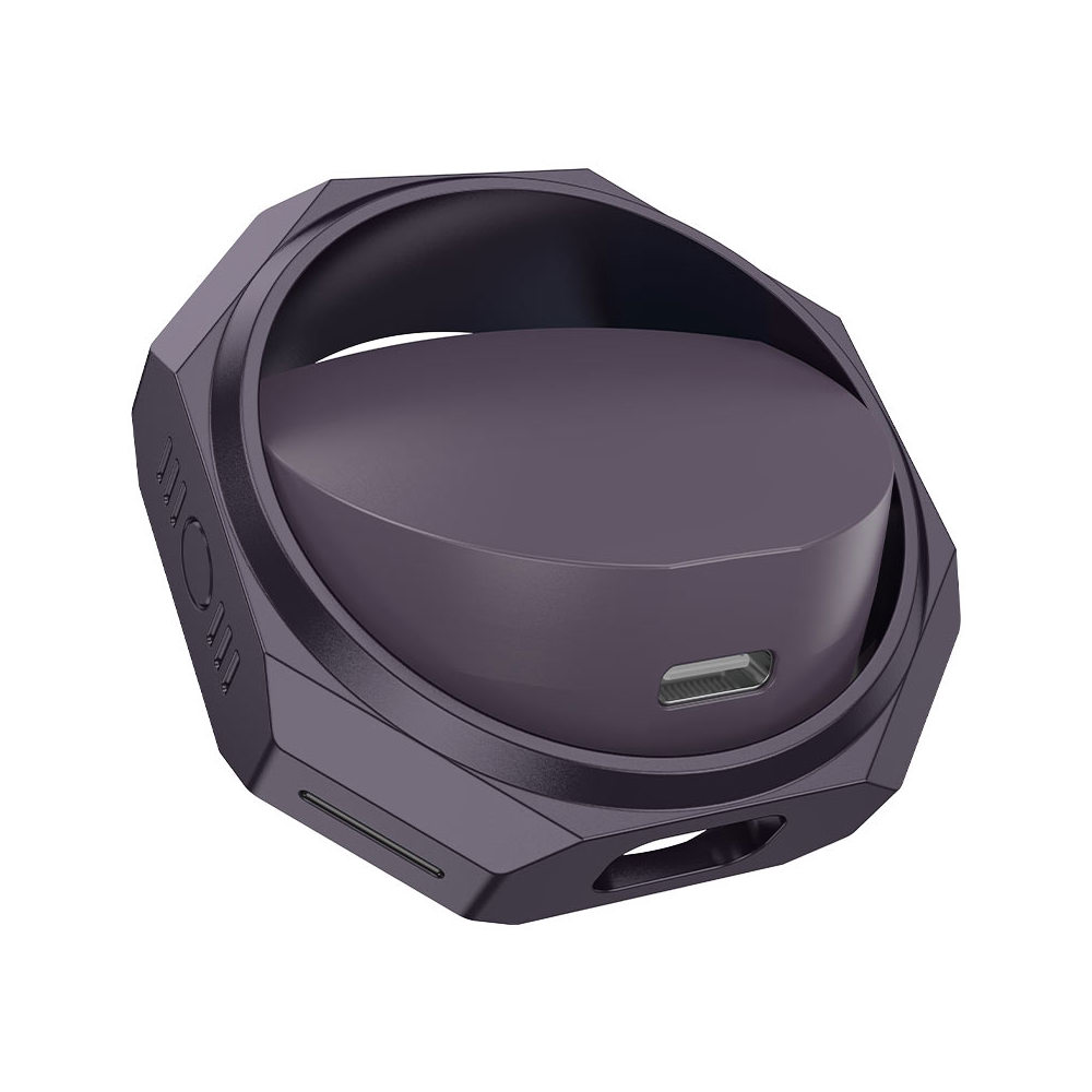 Earbuds Hoco 6942007633284 EW70 Glory, Wireless, Bluetooth, Purple/Black