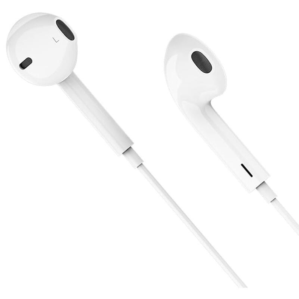 In-Ear Headphones Hoco 6931474782366 M101 Crystal joy, Wired, Type-C, White