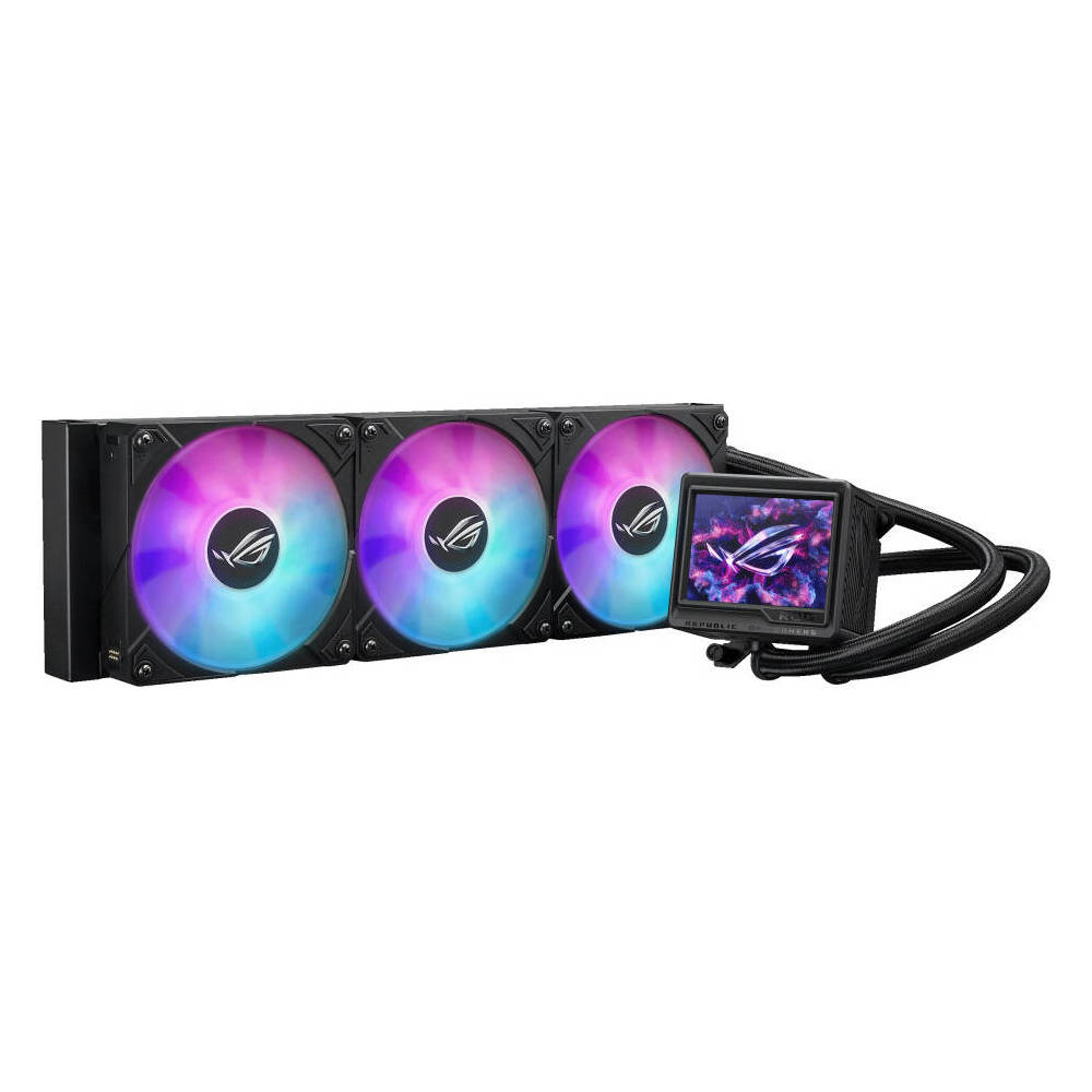 Liquid Cooling Asus 90RC0131-M0EAY0 ROG Ryujin III 360 ARGB, 120mm, 2800RPM, Black