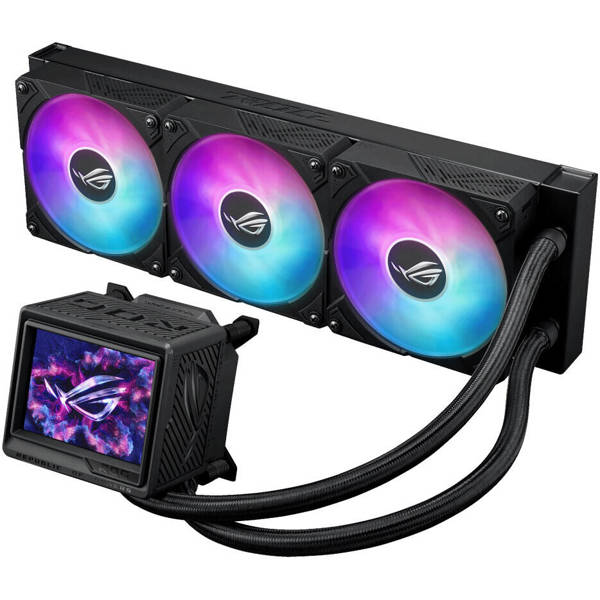 თხევადი გაგრილება Asus 90RC0131-M0EAY0 ROG Ryujin III 360 ARGB, 120mm, 2800RPM, Liquid Cooling, Black