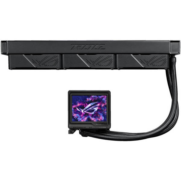 თხევადი გაგრილება Asus 90RC0131-M0EAY0 ROG Ryujin III 360 ARGB, 120mm, 2800RPM, Liquid Cooling, Black