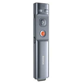 პრეზენტერი Baseus WKCD000013, Wireless, USB, Presenter, Grey