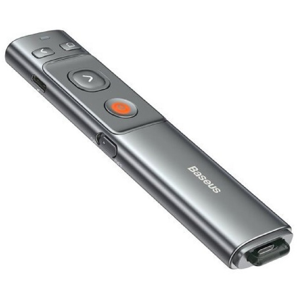 პრეზენტერი Baseus WKCD000013, Wireless, USB, Presenter, Grey