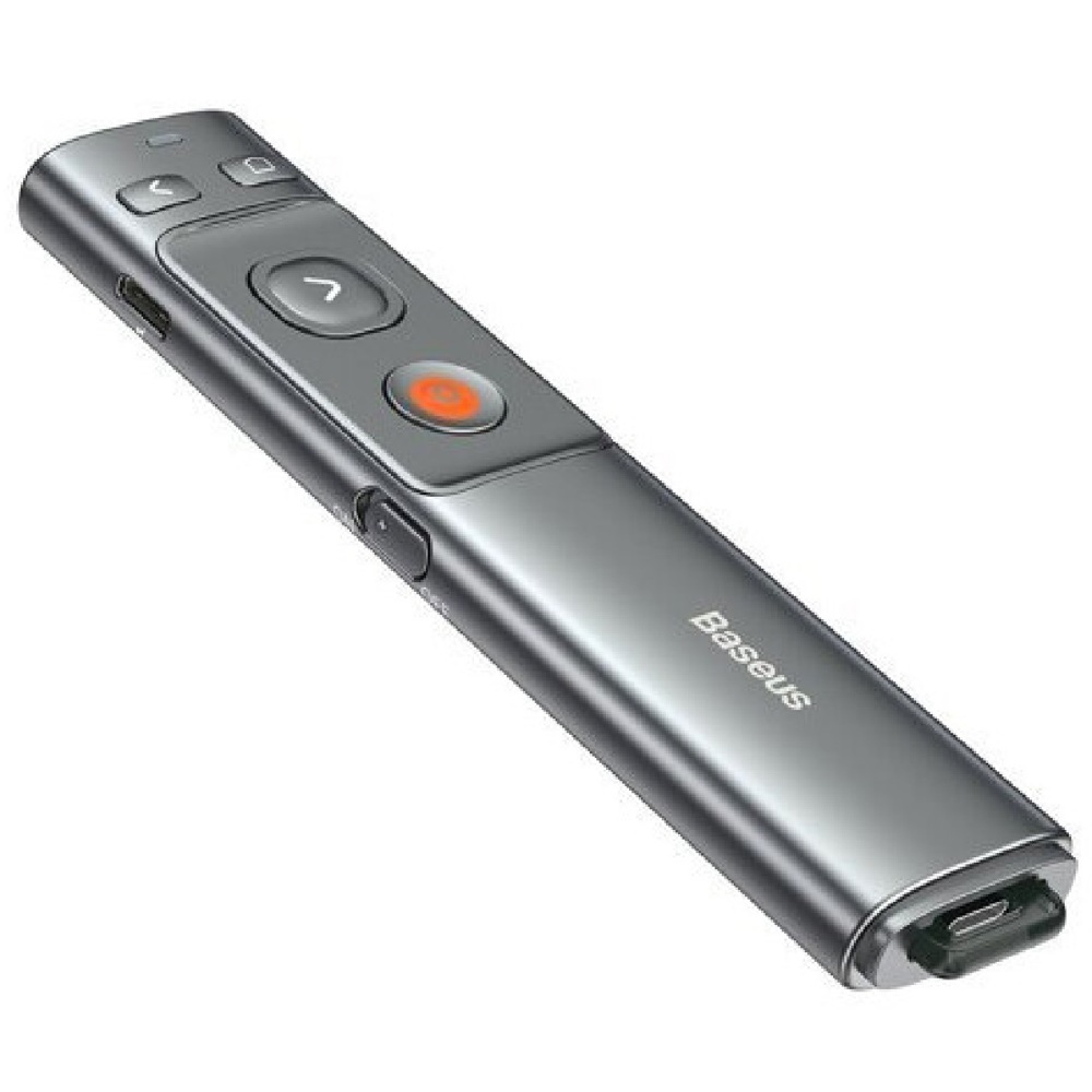 პრეზენტერი Baseus WKCD000013, Wireless, USB, Presenter, Grey