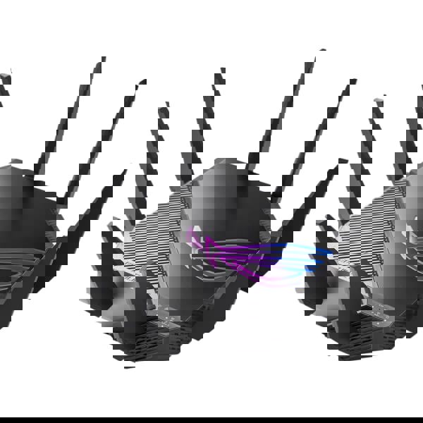 როუტერი Asus 90IG06E0-MO1R00 ROG Rapture GT-AXE11000, 11000Mbps, Tri-band WiFi 6 Gaming Router, Black