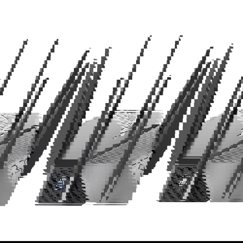 Tri-band WiFi 6 Gaming Router Asus 90IG06E0-MO1R00 ROG Rapture GT-AXE11000, 11000Mbps, Black