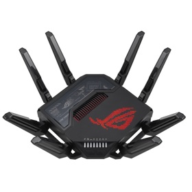 როუტერი Asus 90IG08F0-MO9A0V GT-BE98, 11529Mbps, Quad-band WiFi 7 Gaming Router, Black