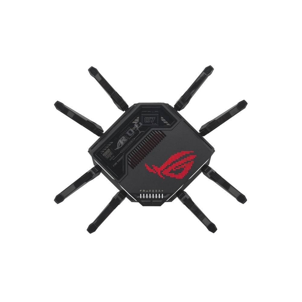 Quad-band WiFi 7 Gaming Router Asus 90IG08F0-MO9A0V GT-BE98, 11529Mbps, Black