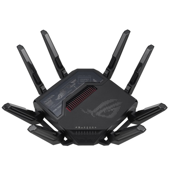როუტერი Asus 90IG08F0-MO9A0V GT-BE98, 11529Mbps, Quad-band WiFi 7 Gaming Router, Black