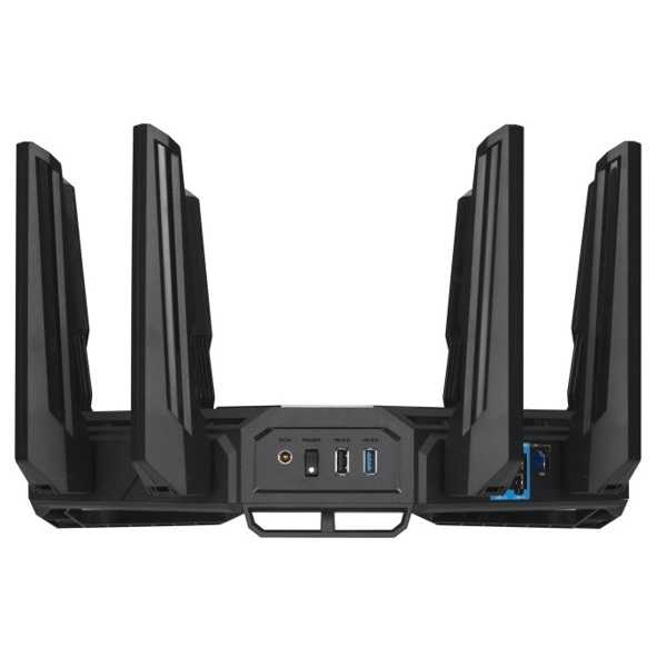 როუტერი Asus 90IG08F0-MO9A0V GT-BE98, 11529Mbps, Quad-band WiFi 7 Gaming Router, Black