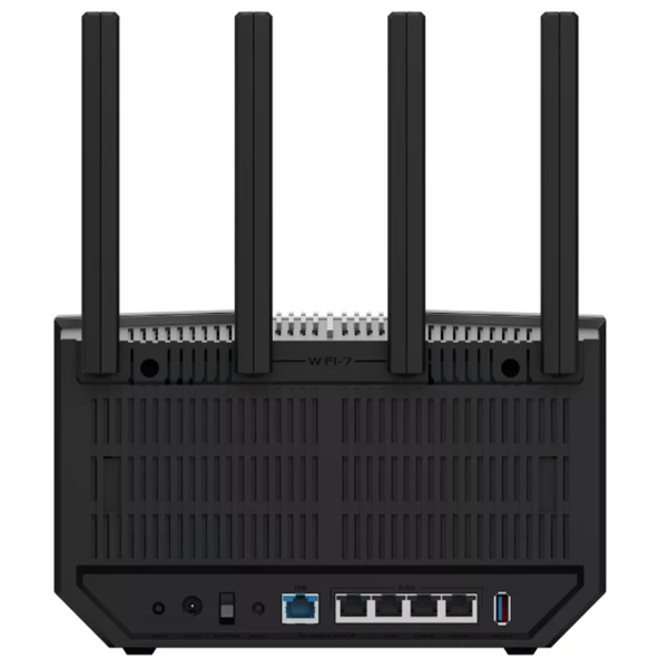 WIFI 7 TRI-Band Router Asus 90IG0950-MO9A0V RT-BE92U, Black