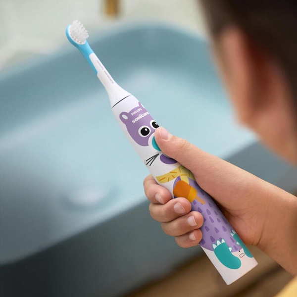 საბავშვო ელექტრო კბილის ჯაგრისი Philips HX3601/01, Electric Toothbrush, White
