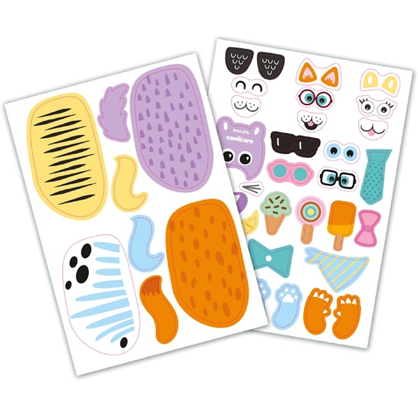 საბავშვო ელექტრო კბილის ჯაგრისი Philips HX3601/01, Electric Toothbrush, White