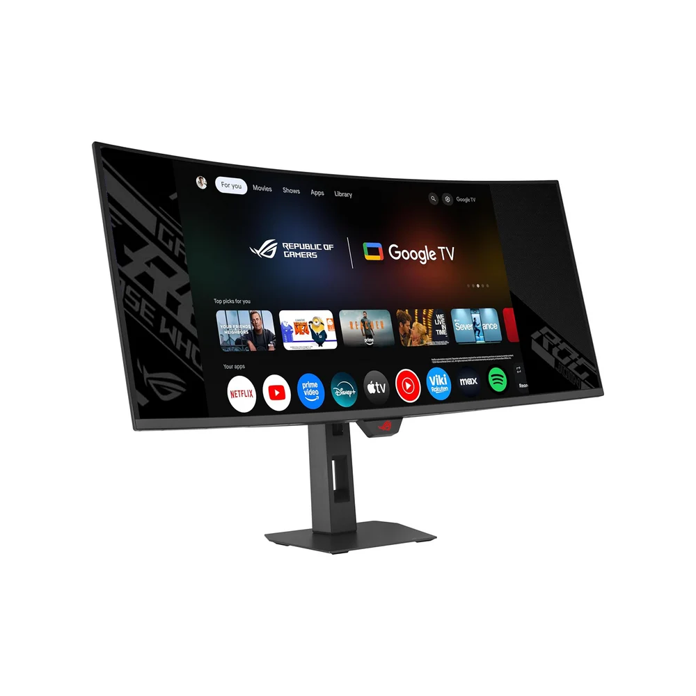 მონიტორი Asus 90LM0B10-B02171 ROG Strix XG34WCDMTG, 34", Curved Monitor, WQHD, QD-OLED, USB, Type-C, DP, HDMI, Black