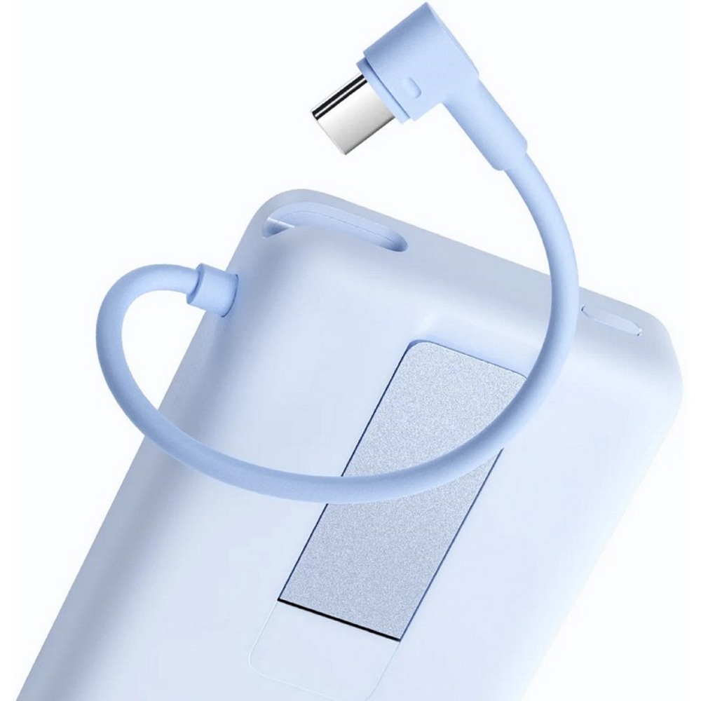 პორტატული დამტენი Xiaomi BHR08PCGL, 10000mAh, Type-C, Magnetic Power Bank, Blue