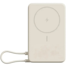 პორტატული დამტენი Xiaomi BHR08PCGL, 10000mAh, Type-C, Magnetic Power Bank, Beige