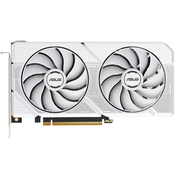 Graphic Card Asus 90YV0N15-M0NA00 Dual OC, GeForce RTX5060, 8GB, 128bit, HDMI, DP, White